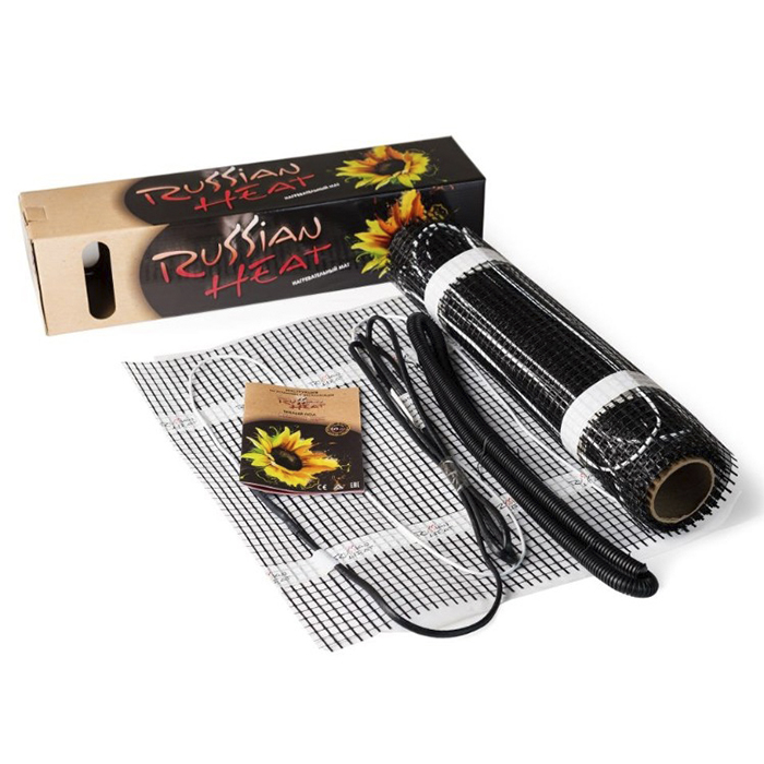 Нагревательный мини-мат двухжильный Russian Heat (4 кв.м.)