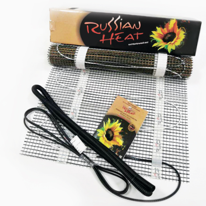 Нагревательный мини-мат двухжильный Russian Heat (10 кв.м.)